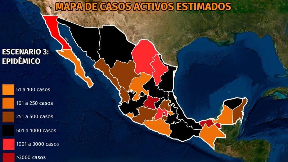 Mapa del coronavirus en México al 25 de octubre: menos de 90 muertes en las últimas 24 horas 