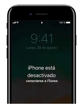 iPhone desactivado: cómo reactivar un iPhone deshabilitado
