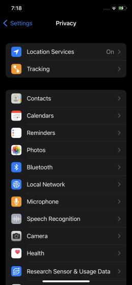 iPhone : guide pour utiliser le nouveau rapport de confidentialité des applications 