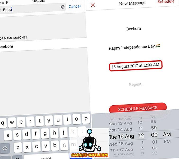 How to schedule sending text messages on the iPhone 