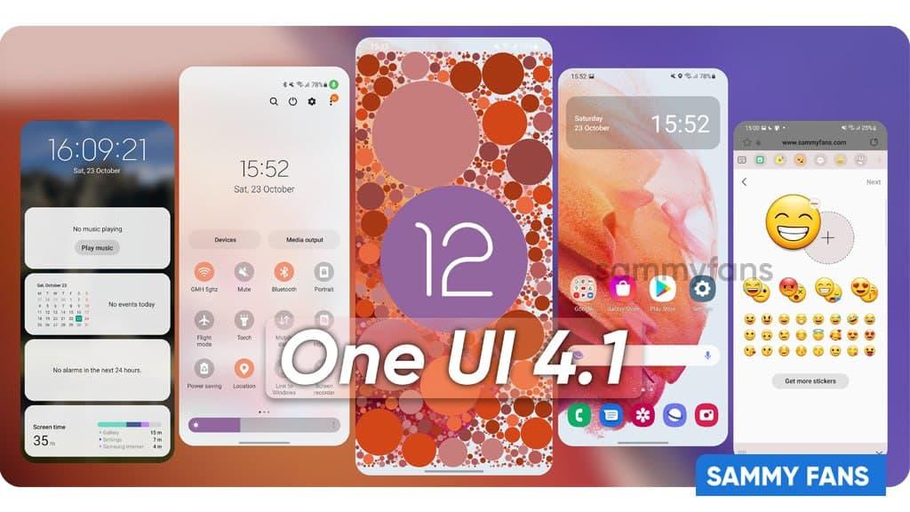 Samsung: in arrivo One UI 4.1 per questi smartphone 