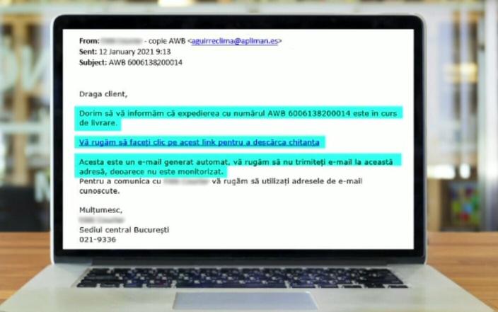 I like IT Se înmulţesc escrocheriile online. Mesajul de la "curier" care îţi goleşte contul