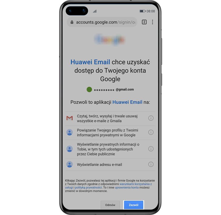 Gmail: jak uzyskać pocztę Google na telefonie Huawei?