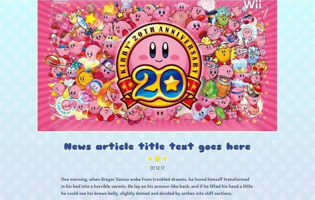 News The text of Kafka's "Transformation" appears on the official website of the overseas version of "Kirby's Dream Land". Fans are raving about the mystery in which a representative work of absurd literature suddenly appears