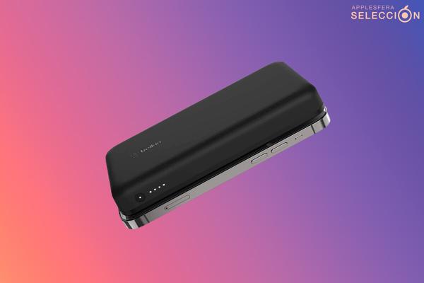 Recarga la batería de tu iPhone 12 con MagSafe usando la Power Bank magnética de Belkin, de oferta por 46,35 euros en Amazon 