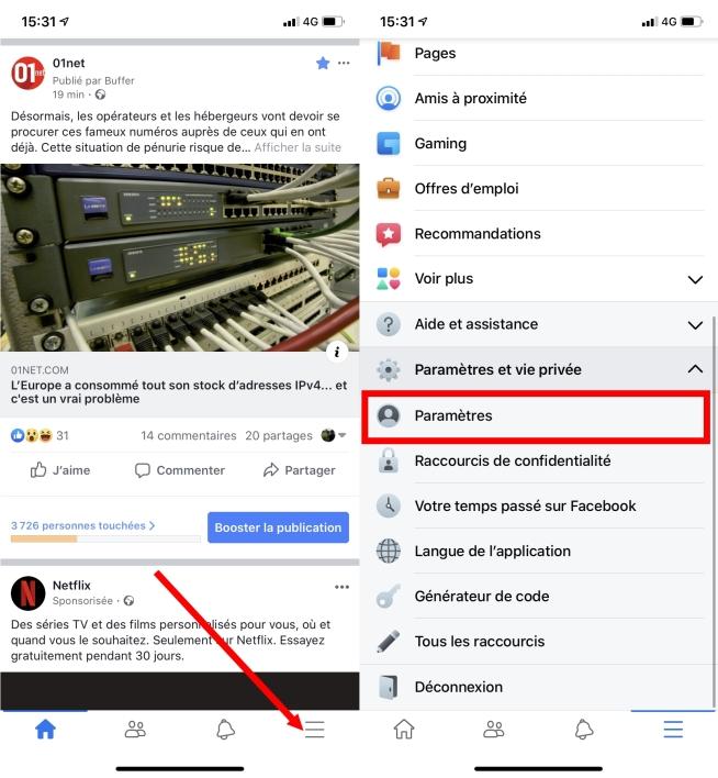 Comment supprimer les données de navigation de Facebook sur iOS et Android 