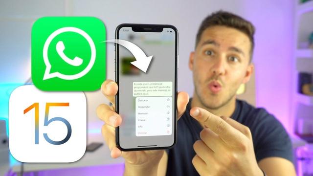 IPhone: cómo programar envíos de mensajes en WhatsApp con la nueva actualización de iOS 15