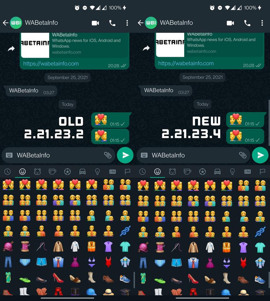 WhatsApp Beta si fa più inclusivo: aggiorna due emoticon e le fa diventare non binarie - HDblog.it 