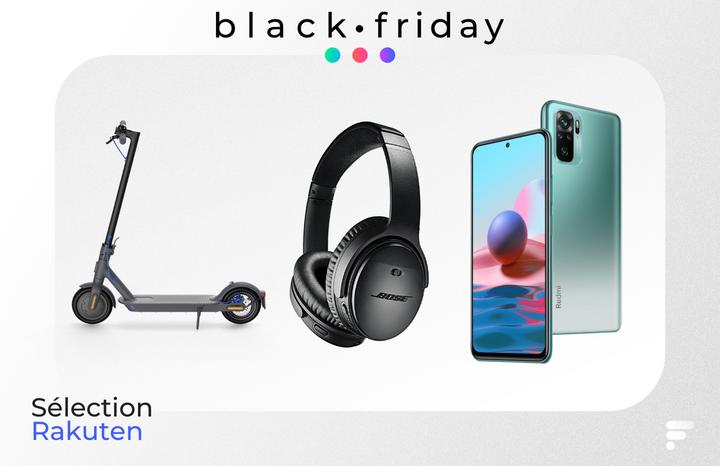 Black Friday Rakuten : iPhone 13, Galaxy S21, AirPods, Xiaomi Mi Scooter Par ici les bonnes affaires ! 