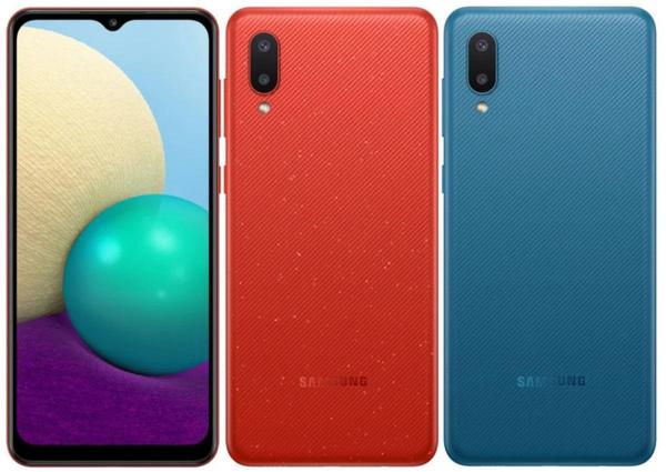 Samsung presented the Galaxy A02 in four denim colors
