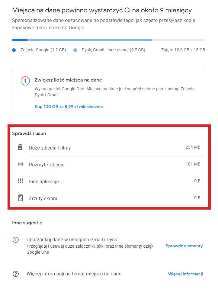 Jak zwolnić miejsce w Zdjęciach Google? Kilka sprawdzonych sposobów