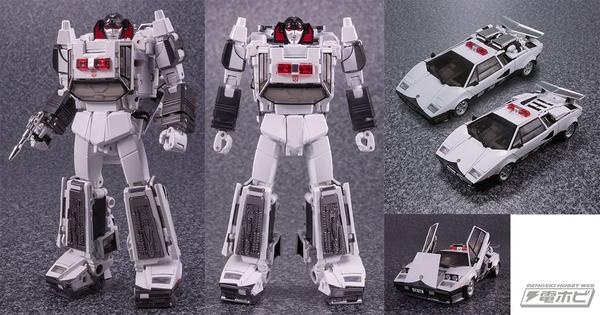 MP-42 Cordon is now available from "Transformers"!Vehicle mode is a police car type of Lamborgy Nikounter LP500S!