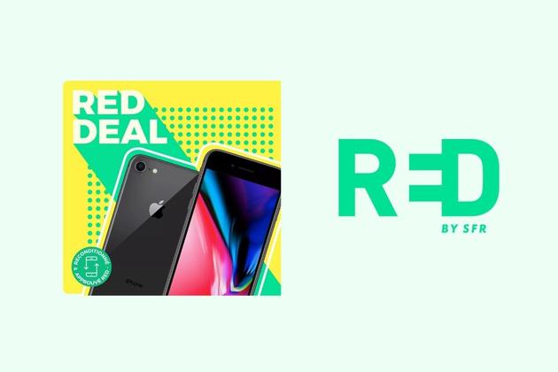 Vous voilà gâtée : RED by SFR vous offre 100 Go et un iPhone 8 pour 15 euros par mois 