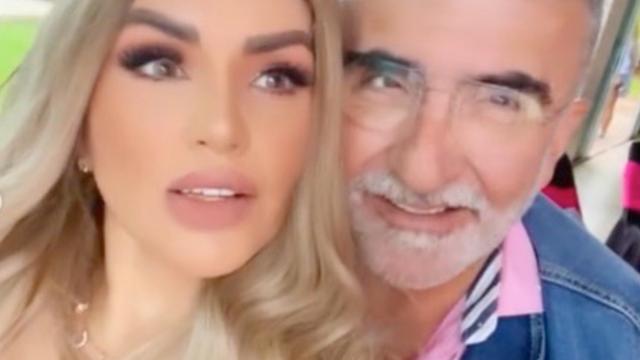  toxic?  Vicente Fernández Jr.'s girlfriend gave him underwear with her printed face;  she made 12 garments