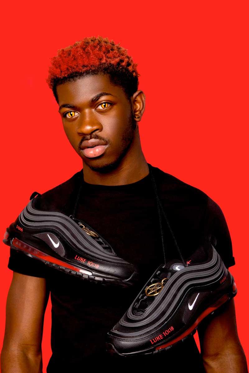 Satan Shoes o las zapatillas Nike Air Max 97 de MSCHF para Lil Nas X