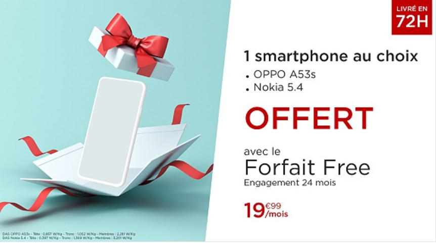 La nouvelle Vente Privée Free Mobile est lancée : le forfait 150Go avec deux choix de marques et de smartphones offerts 