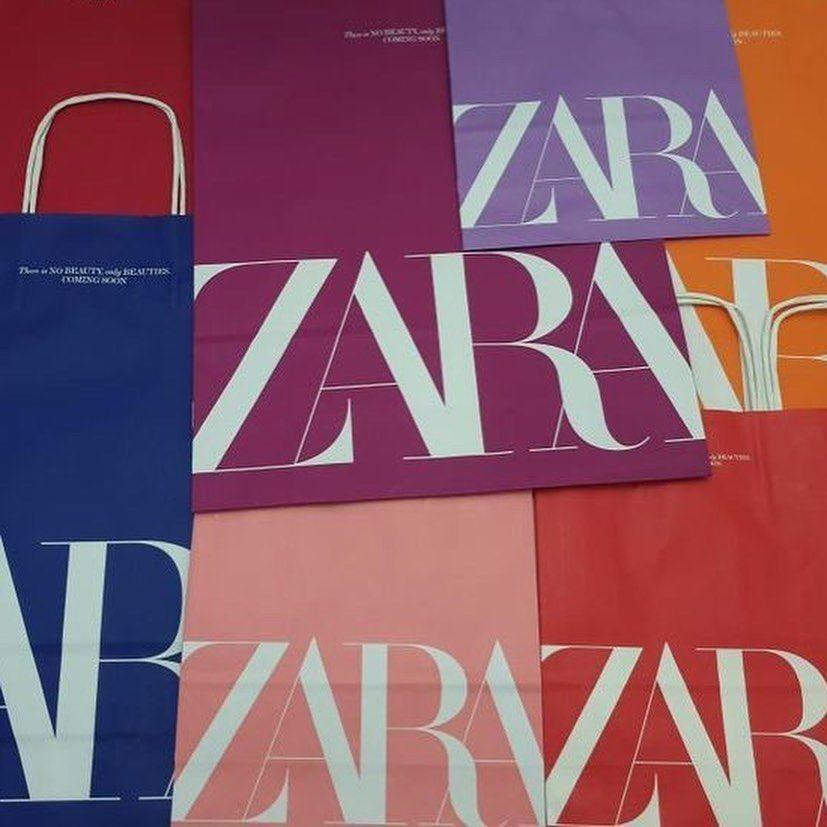 Zara rompe sus envíos y transforma la manera de acabar tus compras: llegan las bolsas y cajas de colores 