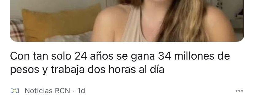 Con solo 24 años se gana 34 millones de pesos y trabaja dos horas al día