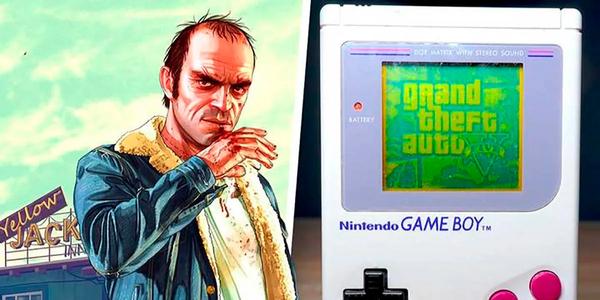 Un youtuber logró jugar Grand Theft Auto 5 en la consola retro de Nintendo, Game Boy