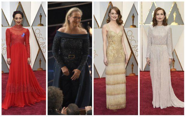 Los vestidos que deslumbraron (para bien y para mal) en los Premios Oscar 2017