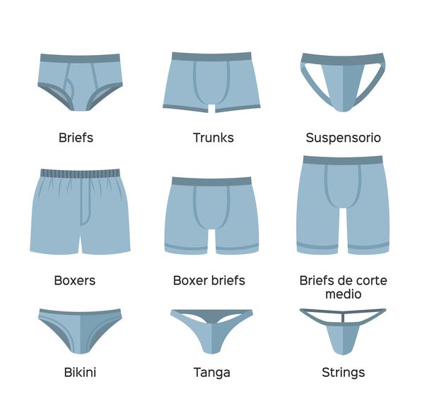 Los diferentes tipos de ropa interior masculina que debes conocer