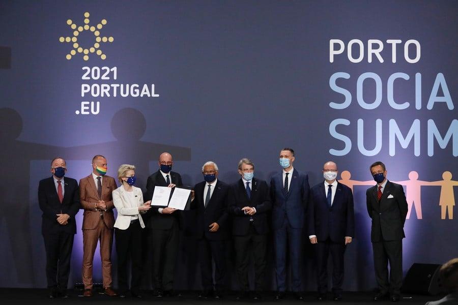 Социална среща на върха в Порто: какви цели за Европейски съюз до 2030 г.? 