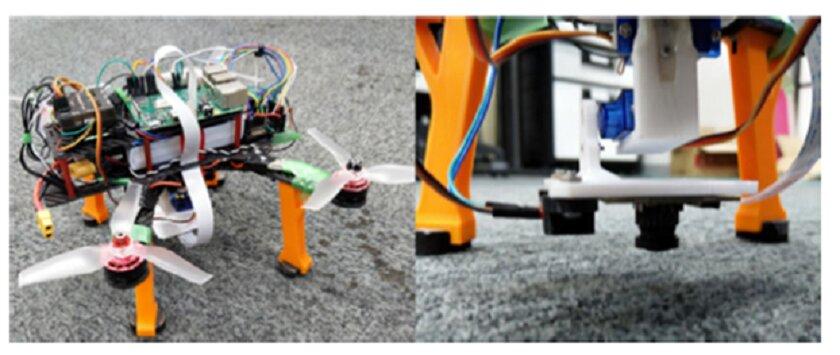 Smooth touchdown: Novel camera-based system for automated landing of drone on a fixed spot 