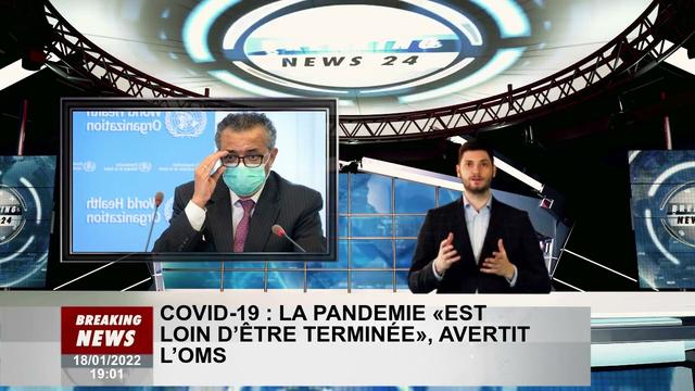 Covid-19 : la pandémie «est loin d’être terminée», avertit l’OMS 