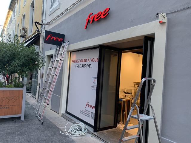 ALÈS Une nouvelle boutique Free arrive en cœur de ville