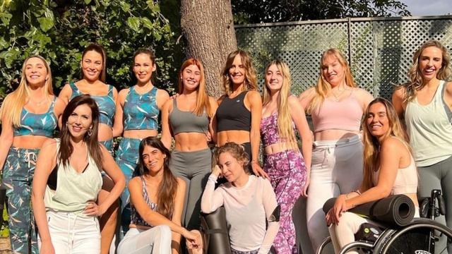 Lisandra Silva, Valeria Ortega y Nicole Putz modelaron: Diana Bolocco lanzó su propia colección de ropa deportiva - En Cancha 