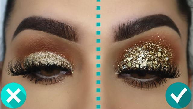 Paso a paso, cómo usar maquillaje con glitter - Bien Bonita