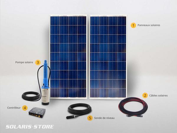 A solar-powered and portable pump - Le Temps