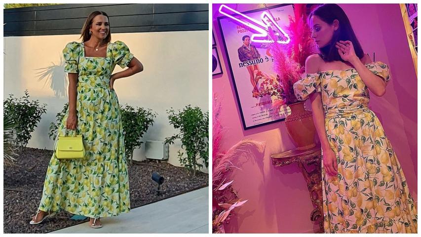 Corazón El vestido de marca española que han agotado Paula Echevarría y Elena Rivera