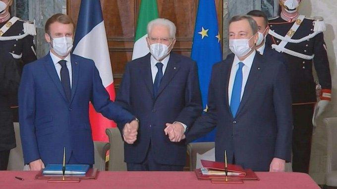 Un nuevo eje en Europa: Francia e Italia firman el Tratado del Quirinal 