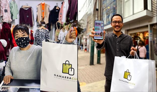 Gamarra goes to your house: the online site where you can buy for delivery