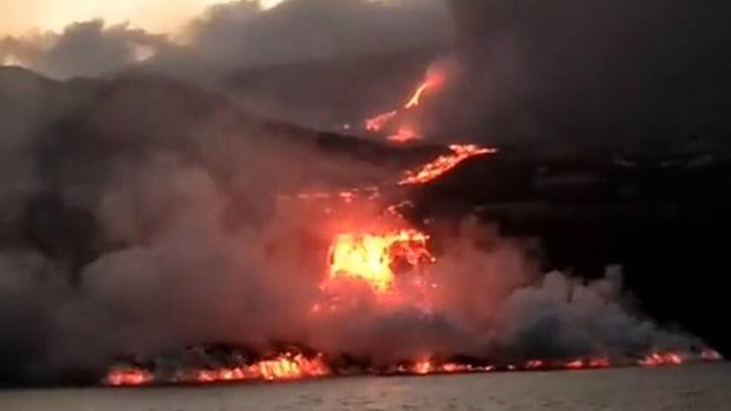 Erupción de La Palma hoy, en directo: Creación del delta formado por la llegada de la lava al mar y últimas noticias hoy 