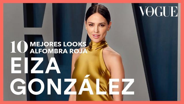 Eiza González encanta en un look monocromático con botas de animal print