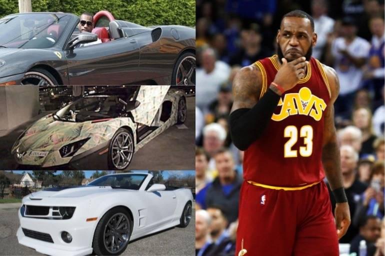 Los coches de LeBron James: el deportivo más importante de la historia, el Rolls-Royce que mejor define qué es el lujo…