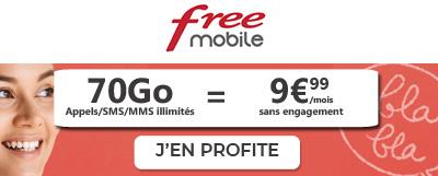 Forfait mobile 70Go dès 9.99€ : Free Mobile, RED by SFR ou B&You, quelle promo de Noël choisir ?