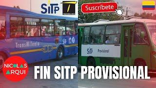 What you need to know about the end of the integration of the provisional SITP