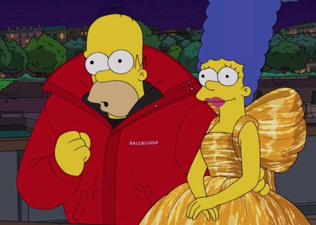 Balenciaga presenta su nueva colección con un capítulo de ‘Los Simpsons’