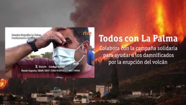 Explosión solidaria en Canarias para ayudar a los damnificados por el volcán de La Palma