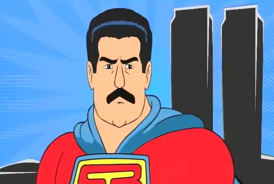 Súper Bigote: la insólita caricatura que convierte en “superhéroe” al dictador Nicolás Maduro 