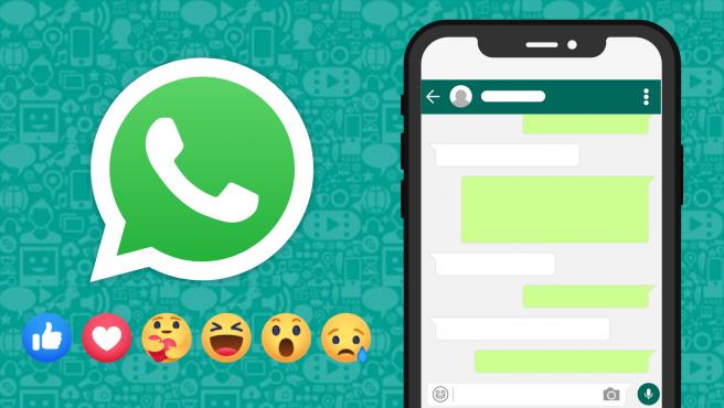 The function to react with emojis to messages arrives in WhatsApp