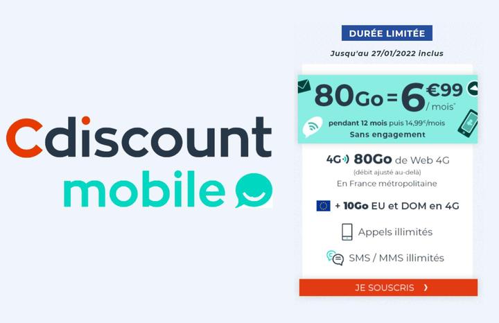 Les quatre meilleurs forfaits mobiles avec 80Go de 4G à moins de 10€ 