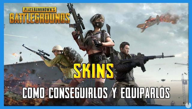 PUBG: cómo conseguir y usar skins