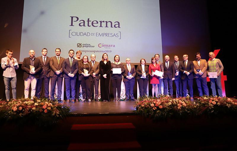 Paterna premia la innovación y el talento de empresas y empresarias con los VI premios Paterna Ciudad de Empresas 