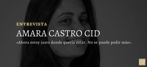 Amara Castro Cid. Entrevista a la autora de Con esto y un bizcocho