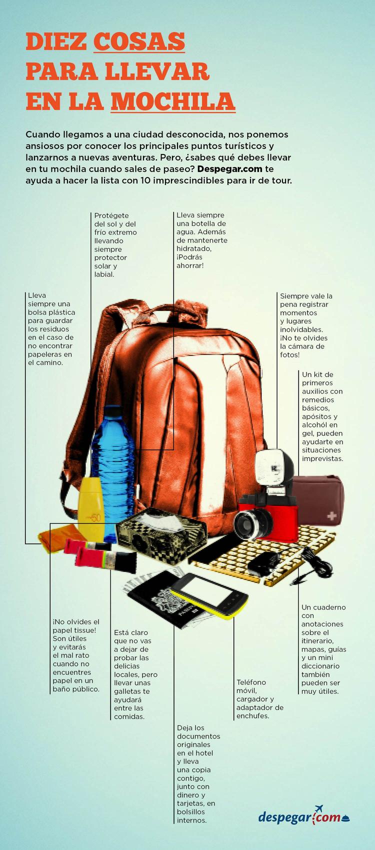 What to carry in your backpack to travel to cold destinations