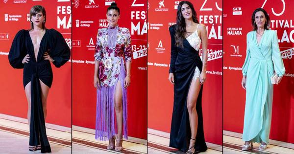 Malaga Festival: the most outstanding looks of the closing gala